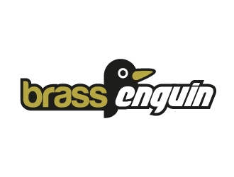 Brass Penguin logo design by DigitalCreate