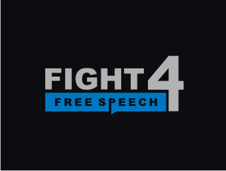 Fight 4 Free Speech  logo design by cintya