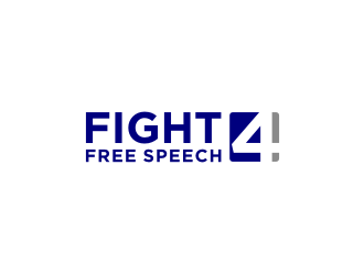 Fight 4 Free Speech  logo design by ohtani15