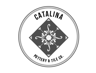Catalina Pottery &amp; Tile Co.  logo design by BeDesign