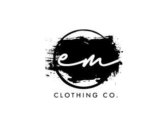 EM Clothing Co. logo design by torresace