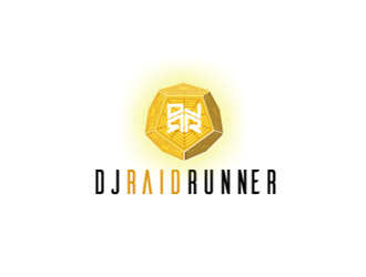DJRaidRunner logo design by AmduatDesign