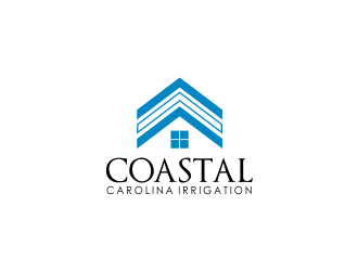 Coastal Carolina Irrigation  logo design by giphone