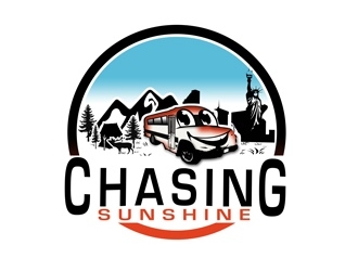Chasing Sunshine logo design by bougalla005