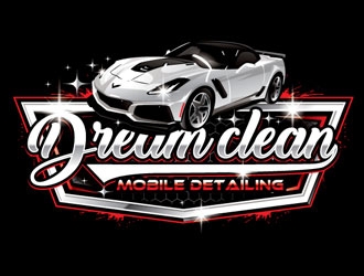 Dream clean mobile detailing  logo design by shere