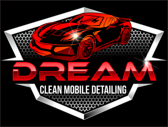 Dream clean mobile detailing  logo design by bosbejo