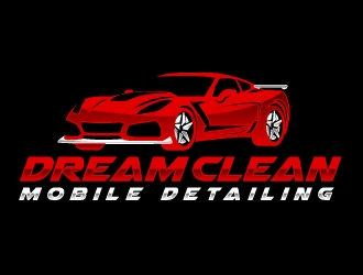 Dream clean mobile detailing  logo design by ElonStark
