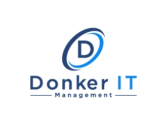 Donker IT Management logo design by wongndeso