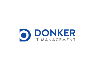 Donker IT Management logo design by keylogo