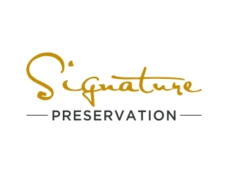 Signature Preservation logo design by dibyo