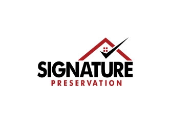 Signature Preservation logo design by harshikagraphics
