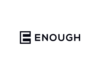 Enough logo design by violin