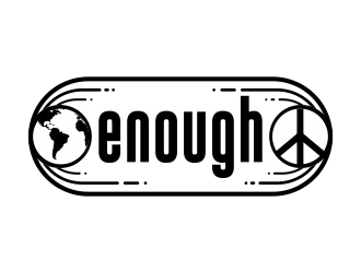 Enough logo design by Mbezz