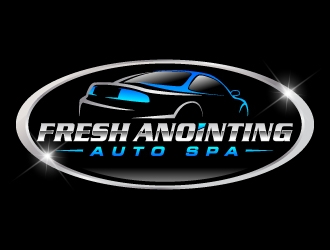 Fresh Anointing Auto Spa logo design by jaize