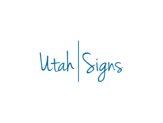Utah Signs logo design by rief