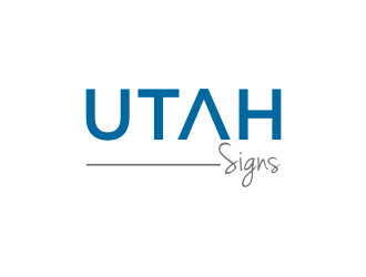 Utah Signs logo design by rief