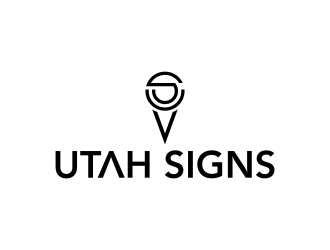 Utah Signs logo design by Aster