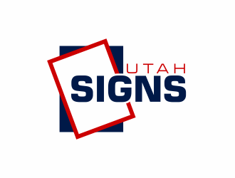 Utah Signs logo design by agus