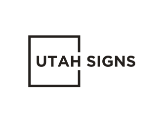 Utah Signs logo design by superiors