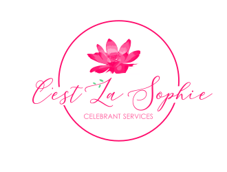 C’est La Sophie Celebrant Services logo design by Rossee