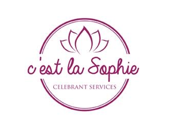 C’est La Sophie Celebrant Services logo design by MAXR