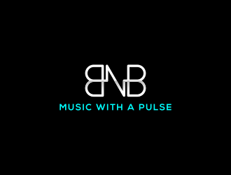 BNB   (tagline) Music with a pulse logo design by senandung
