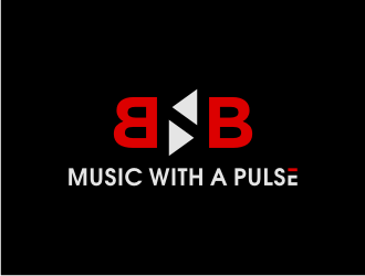 BNB   (tagline) Music with a pulse logo design by asyqh