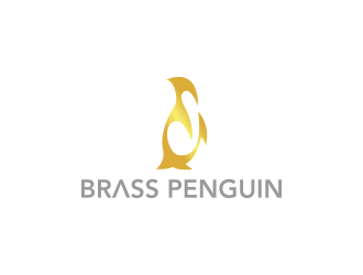 Brass Penguin logo design by Aster