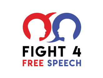 Fight 4 Free Speech  logo design by Roco_FM