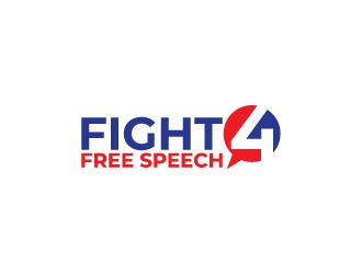 Fight 4 Free Speech  logo design by lokiasan