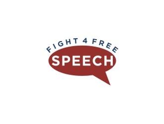 Fight 4 Free Speech  logo design by bricton