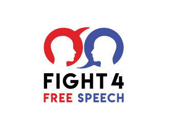Fight 4 Free Speech  logo design by Roco_FM