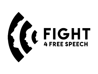 Fight 4 Free Speech  logo design by Roco_FM