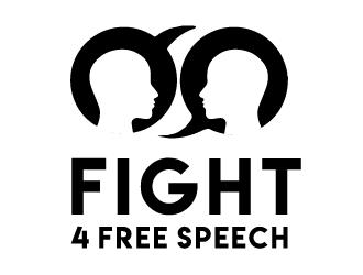 Fight 4 Free Speech  logo design by Roco_FM