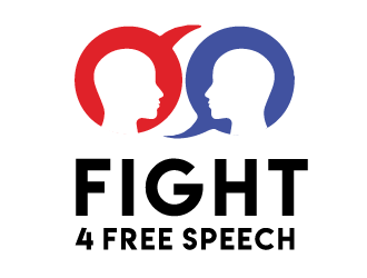 Fight 4 Free Speech  logo design by Roco_FM