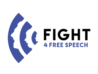 Fight 4 Free Speech  logo design by Roco_FM
