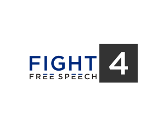 Fight 4 Free Speech  logo design by Zhafir