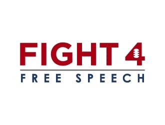 Fight 4 Free Speech  logo design by pambudi