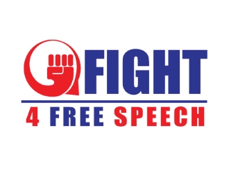 Fight 4 Free Speech  logo design by jishu