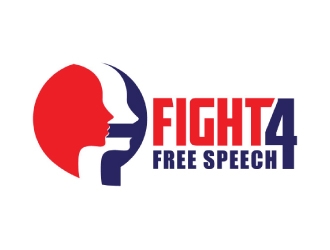 Fight 4 Free Speech  logo design by jishu