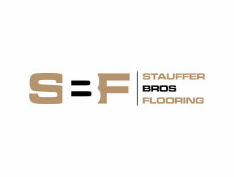 Stauffer Bros Flooring logo design by haidar