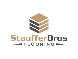 Stauffer Bros Flooring logo design by akilis13