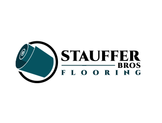 Stauffer Bros Flooring logo design by schiena