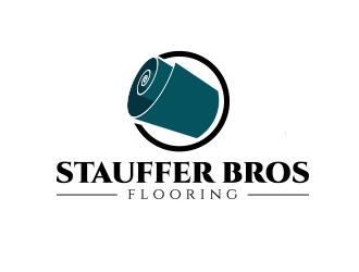 Stauffer Bros Flooring logo design by schiena