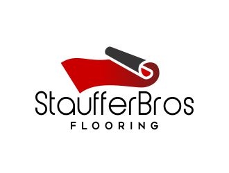 Stauffer Bros Flooring logo design by AisRafa