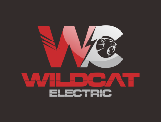 Wildcat Electric logo design by qqdesigns