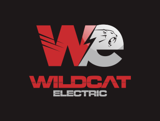 Wildcat Electric logo design by qqdesigns