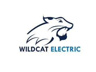 Wildcat Electric logo design by harshikagraphics