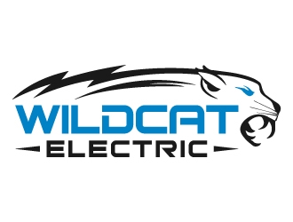 Wildcat Electric logo design by akilis13
