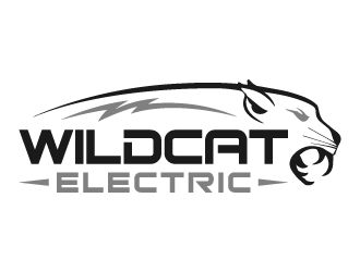 Wildcat Electric logo design by akilis13
